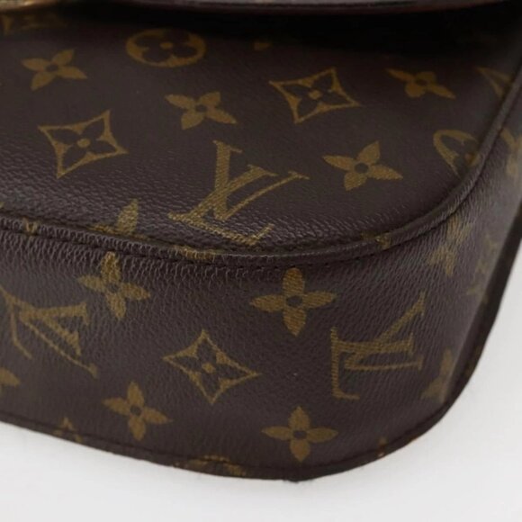 LOUIS VUITTON Monogram Saint Cloud GM Shoulder Bag M51242 LV Auth 142717 - Picture 4 of 16